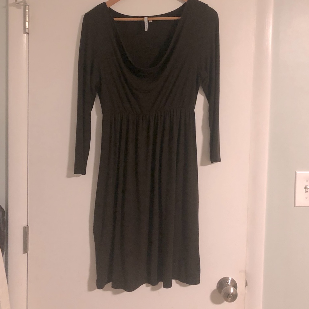 Michael Stars Brown Jersey Dress Size Medium